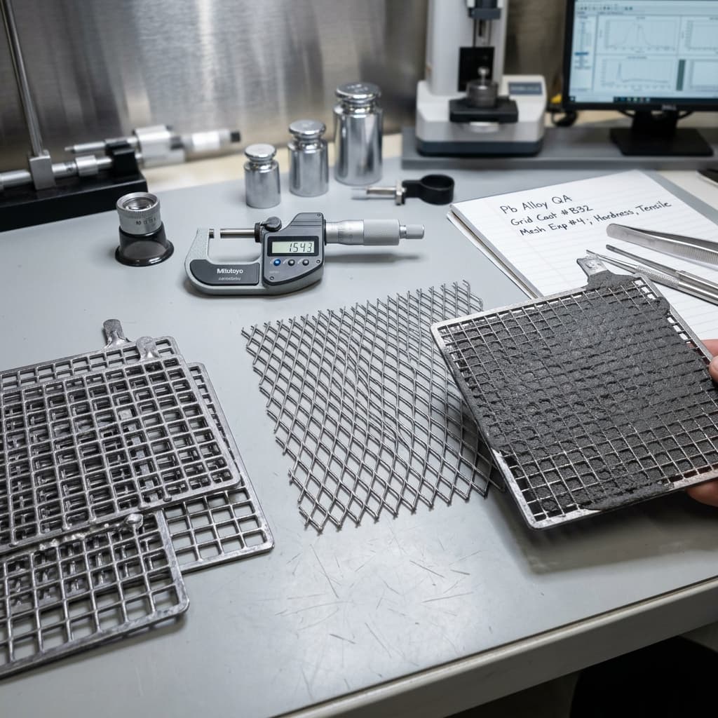 Precision Battery Plate Production