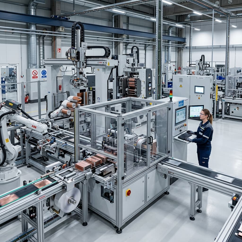 Crown Accumulator manufacturing floor